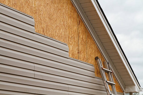 Professional Storm Damage Siding Repair technician working in Keene, VA